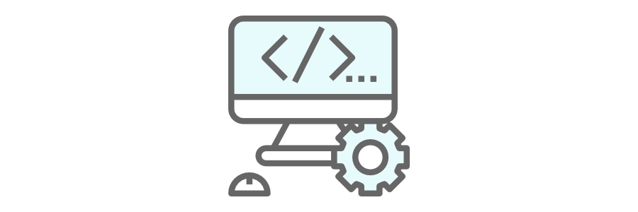 Criação de todos os tipos de Sites Ícone de computador e tag HTML